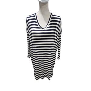 Fighting Eel Long Sleeve Stripped Dress